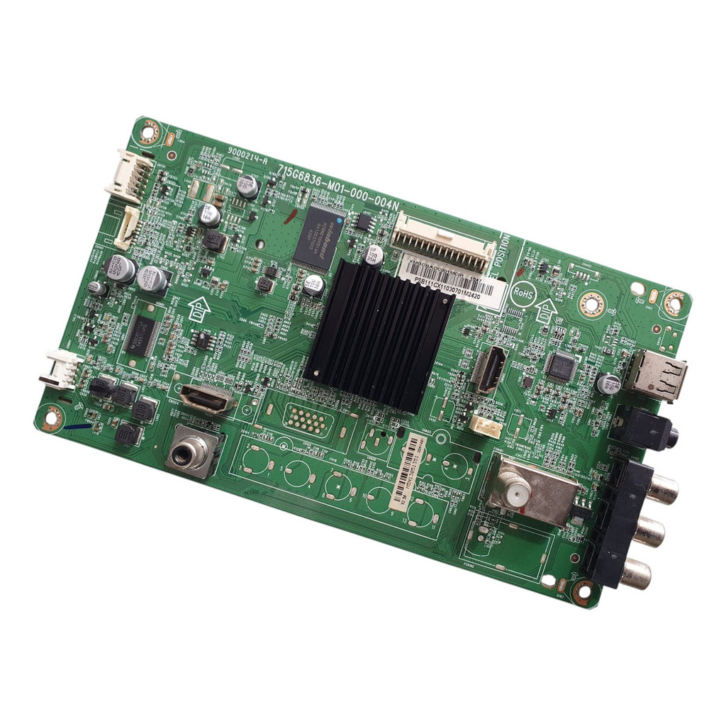 Placa Principal Tv Le32h1461 715g6863 Conexão Teclado Fino