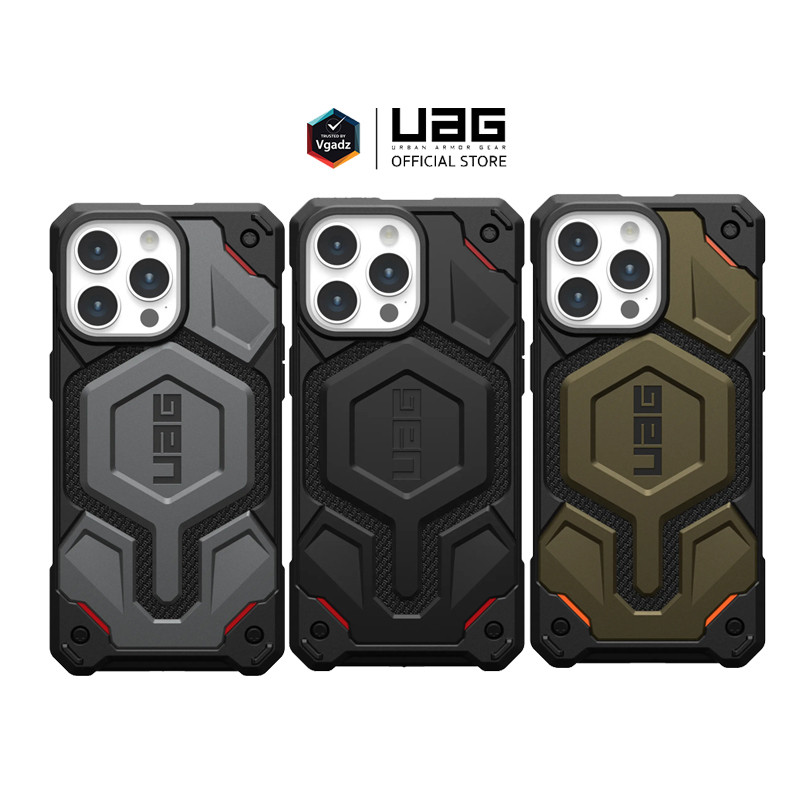 Capa Para iPhone 17 16 15 14 13 pro max 17air Plus Caso UAG Monarca Kevlar De Telefone Magnética Proteção Premium