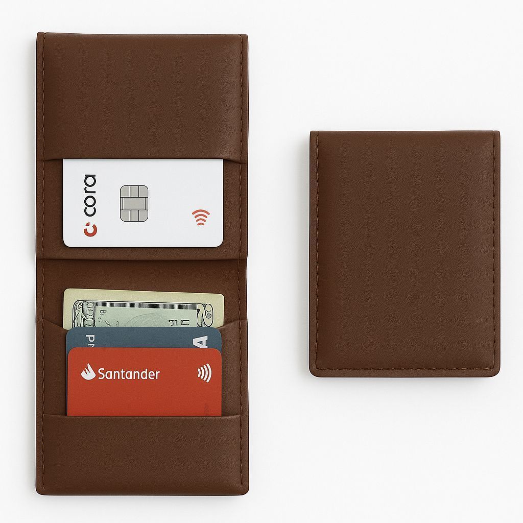 kit 55 Porta Cartão Masculino e feminino Slim Carteira Feminina Carteira masculina Promoção Varias