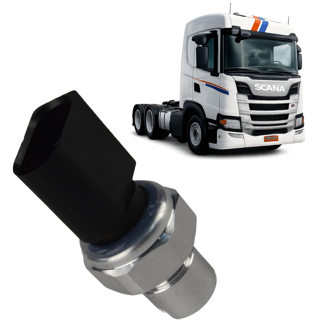 Sensor Pressao Ar Condicionado Scania NTG 2023 a 2026 Controle Sistema AC Cabine Caminhao Original
