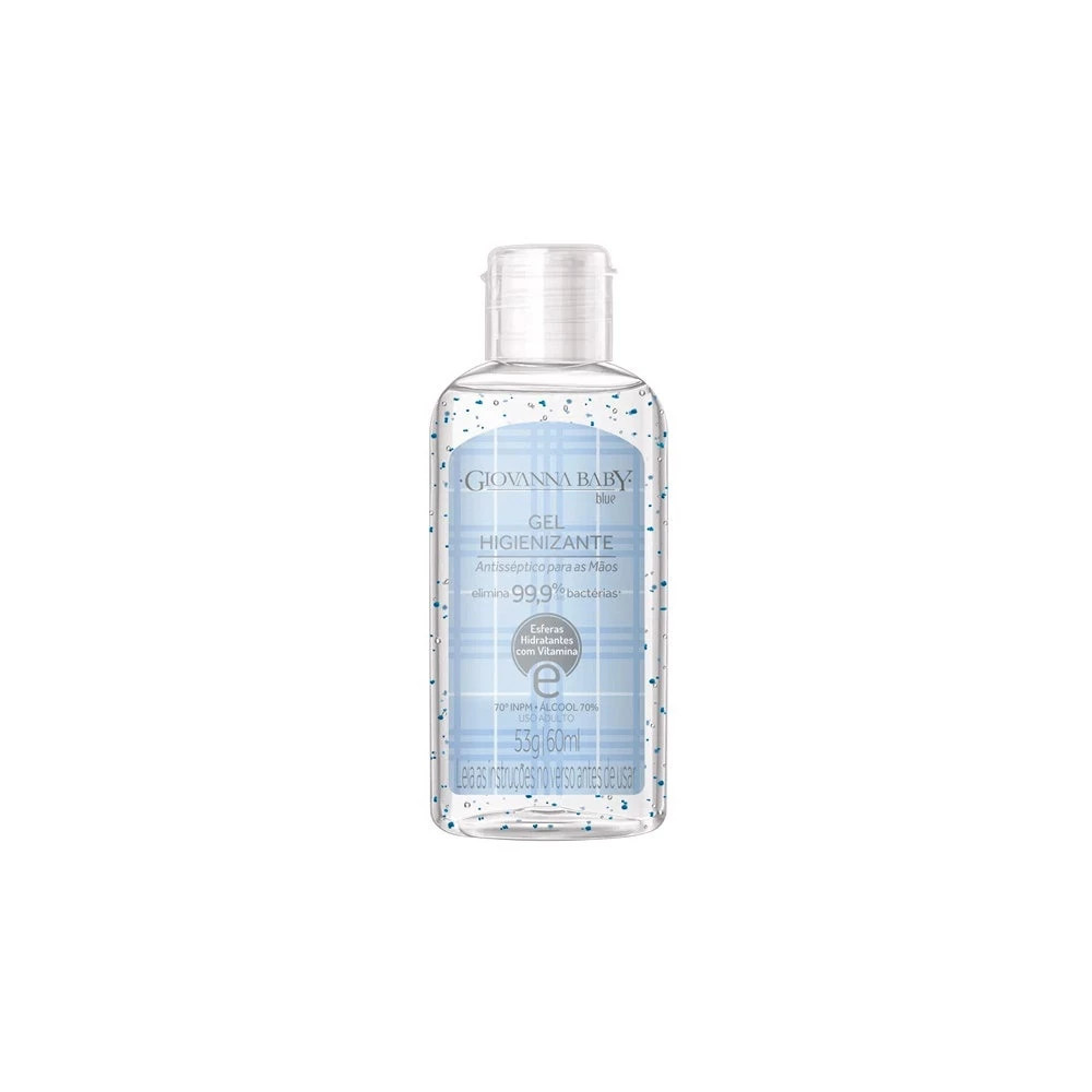 Álcool Gel Giovanna Baby Classic 60ml AZUL