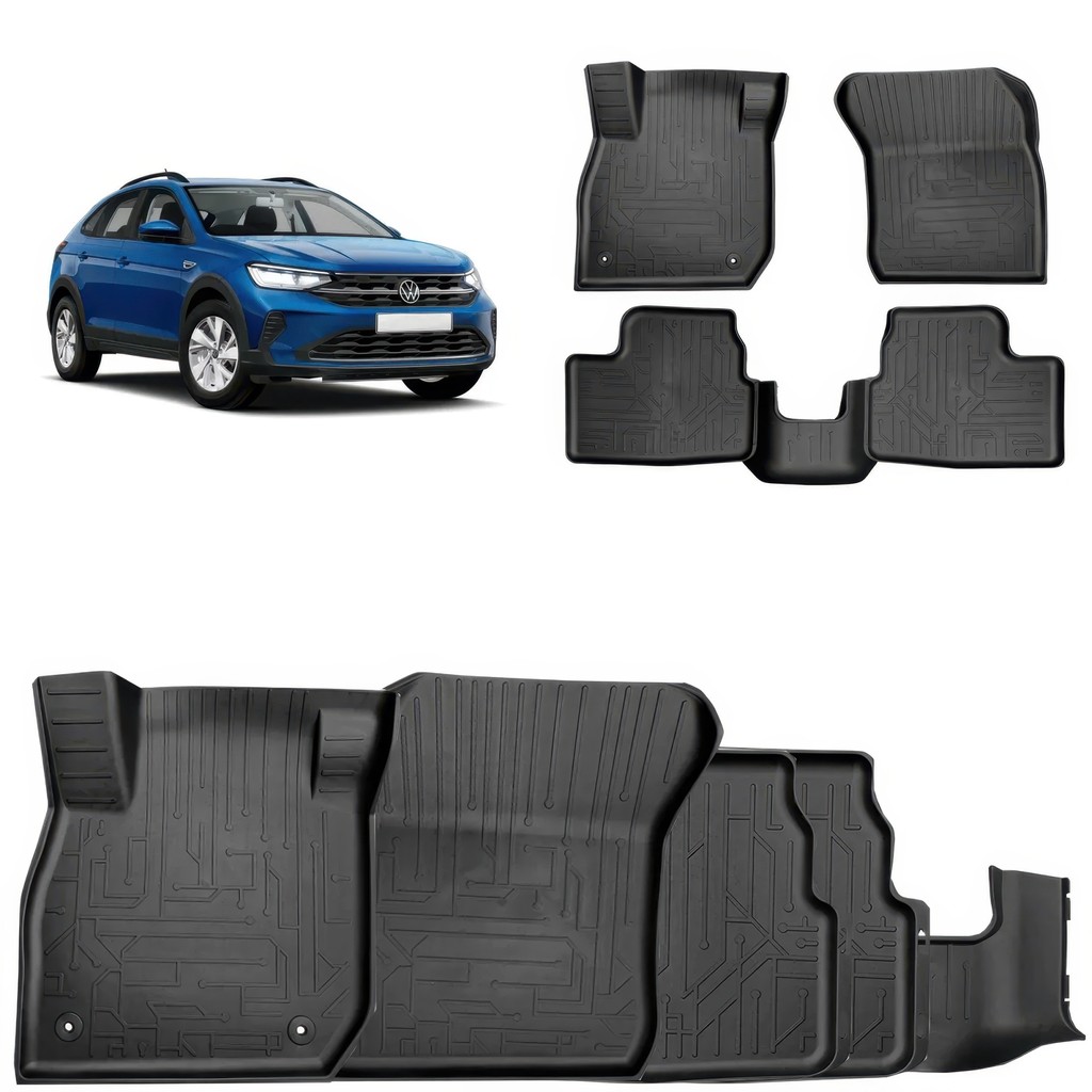 Tapete Bandeja Nivus 2020 a 2026 Grid Borracha TB05004 Preto em Oferta na Shopee