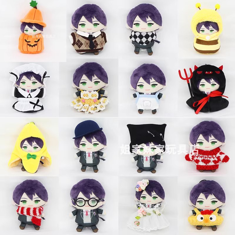 Pedido japonês arco-íris clube mercadoria dedo fantoche boneca pingente roupas variedade dos desenhos animados bonito br