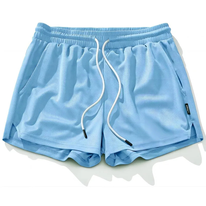 Shorts De Treino De Ginástica Masculino AIMPACT Malha Leve Musculação Treinamento Corrida Esportes Jogger Com Bolsos