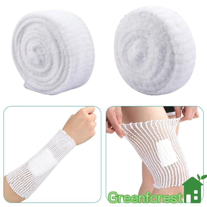 YRYZ greenfor Conjunto de 2 Peças de Bandagem Elástica Tubular Ajustável para Basquete, Futebol, Tênis, Academia, Treina