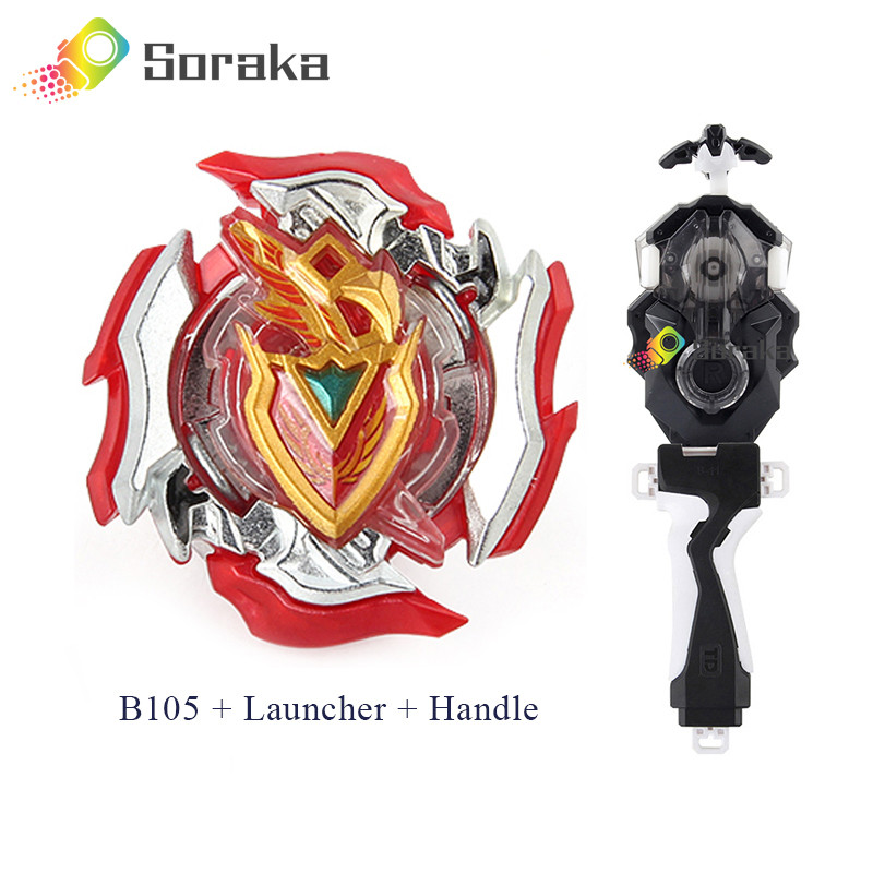Soraka Beyblade Burst Starter Set B-105 Z Aquiles Dentro Da Alça Do Lançador Para Criança Menino