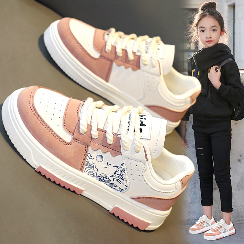 Meninas sapatos meninos primavera novo estilo crianças sapatos esportivos meninas tênis de cano baixo médio grande crian