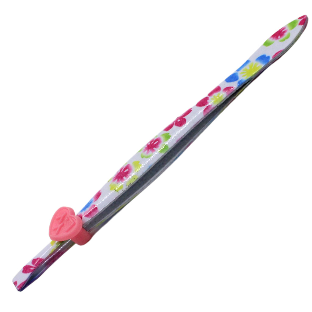 Pinça de tirar Sobrancelha /Pelos Colorida Decorada Coração,  Flor - envio de modelo sortido