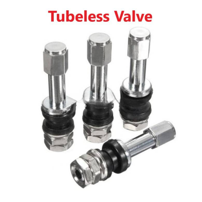 Válvula Sem Câmara De Ar Para Pneu De Carro , Resistente , Cabeça De Alumínio , Trem , Motocicleta , Tubo De