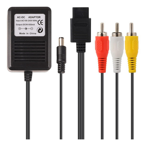 Kit Fonte Compatível Super Nintendo Bivolt Com Cabo Av Imagem