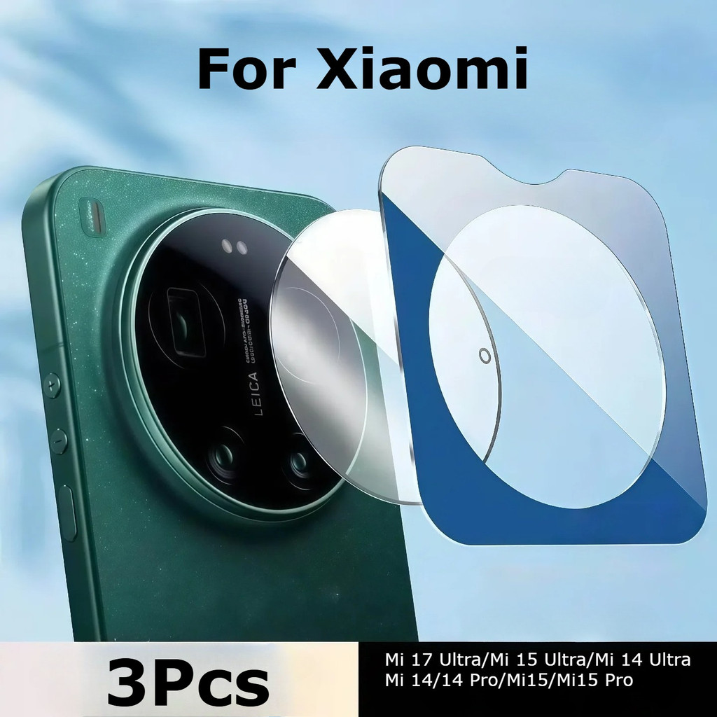 3-Pacote Para Xiaomi 17 Ultra 15 14 14 Pro Lente Filme Leica Edição Cobertura Completa Aplicação Instantânea Protetor De