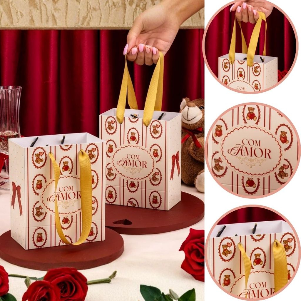 10 SACOLA MINI 16x7x13cm 5857 DOLCE AMORE ( NAMORADOS JANGO 2026 )