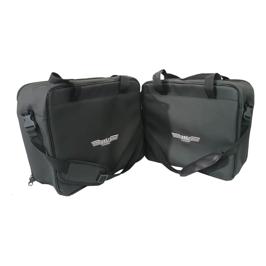 Bolsa Interna Baú Lateral Adventure Pró 38/40L Preta Bráz (Par)