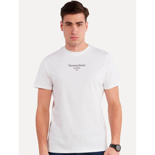 Camiseta Tommy Jeans Masculina Regular TJ 85 Entry Branca em Oferta na Shopee