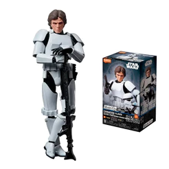 Boneco Articulado Montável Blokees Star Wars Champion Class Han Solo Stormtrooper Disguise Model Kit