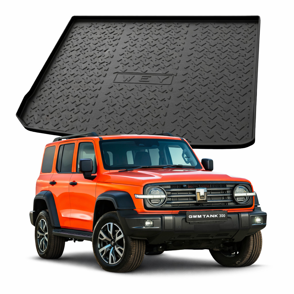 Tapete Automotivo Bandeja De Borracha Para Carro GMW Tank 300 Porta Malas Ekap