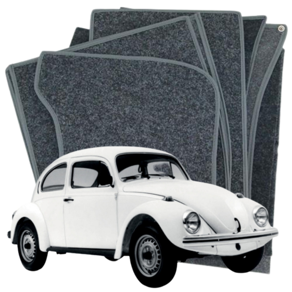 Kit Fusca Forro Carrapatinho Forração Assoalho Fusca 75 a 85