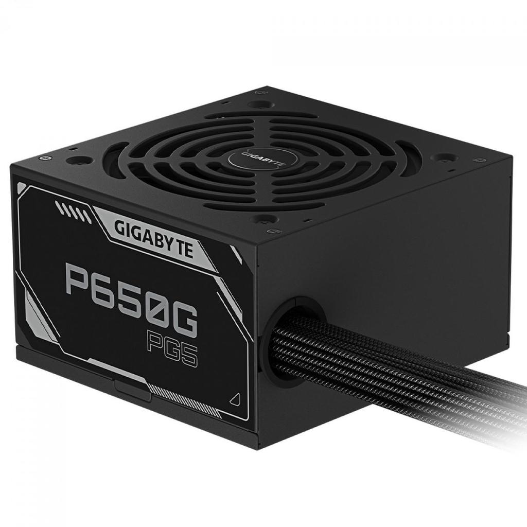 Fonte Gigabyte GP-P650G PG5, 650W, 80 Plus Gold, PFC Ativo, PCIe 5.1, ATX 3.1, Preta em Oferta na Shopee