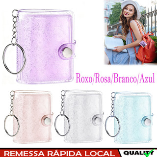 Chaveiro de foto personalizado para casais, mini álbum de fotos personalizado, armazenamento de fotos com chaveiro