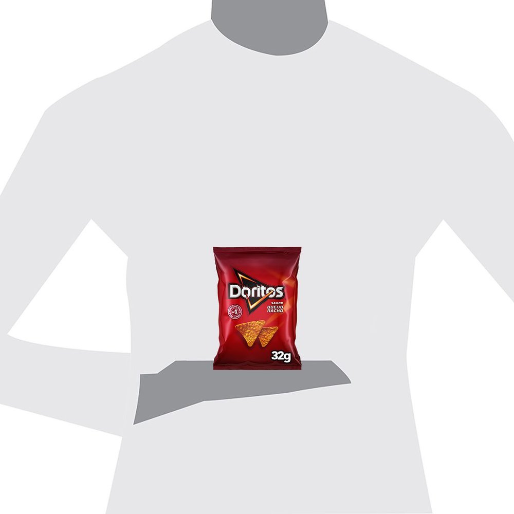 Detalhes do Chips De Milho Doritos Sabor Queijo Nacho 32G