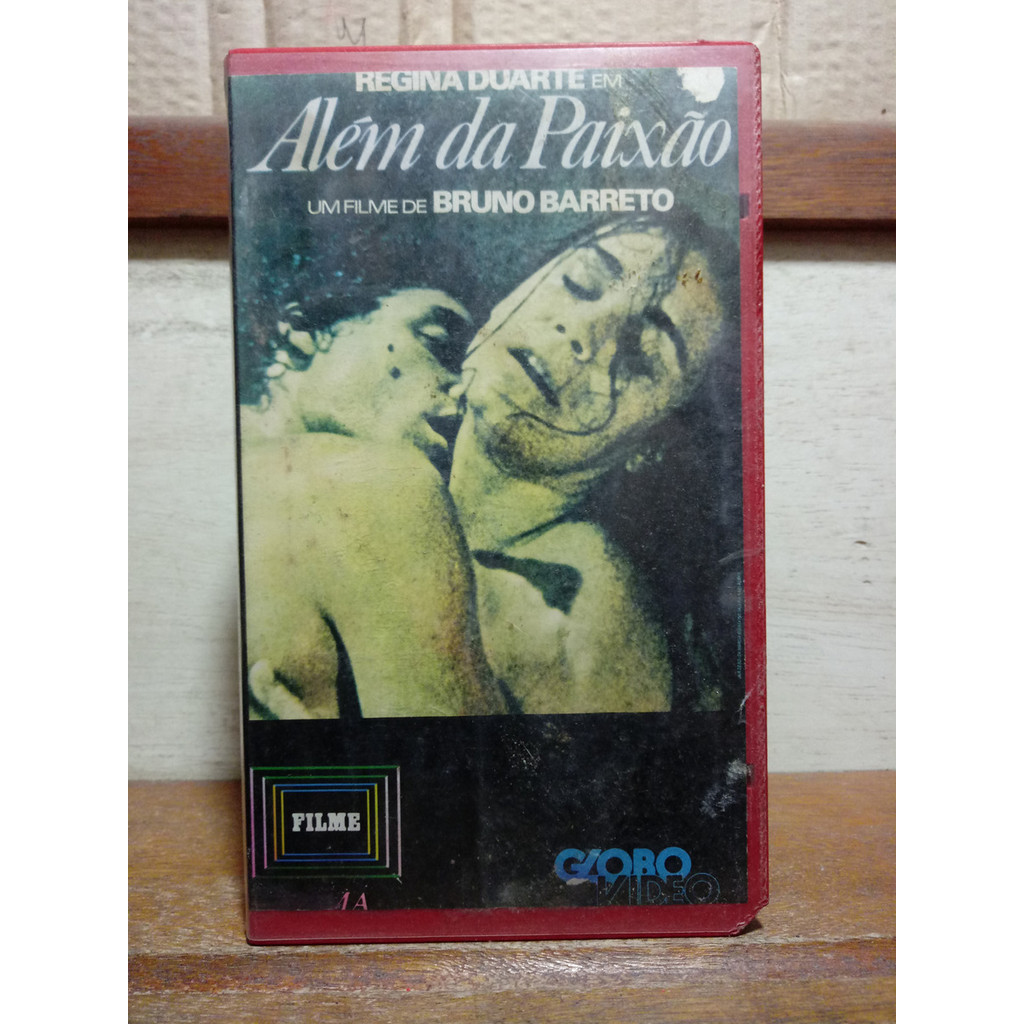 vhs Além Da Paixão - Bruno Barreto - Regina Duarte