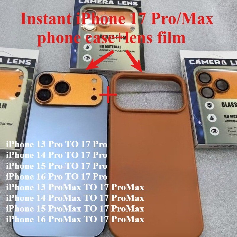 Transformar 17 Pro MAX Em Segundos Caso De Telefone De Cor Sólida Para IPhone 16 15 14 13 Converter Imediatamente Capa em Oferta na Shopee