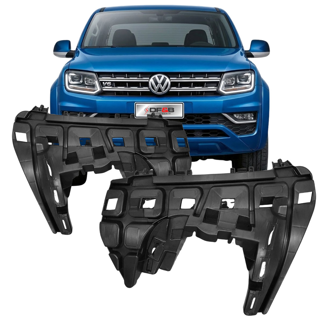 Par Suporte Farol de Milha Amarok 2016 a 2024 Preto