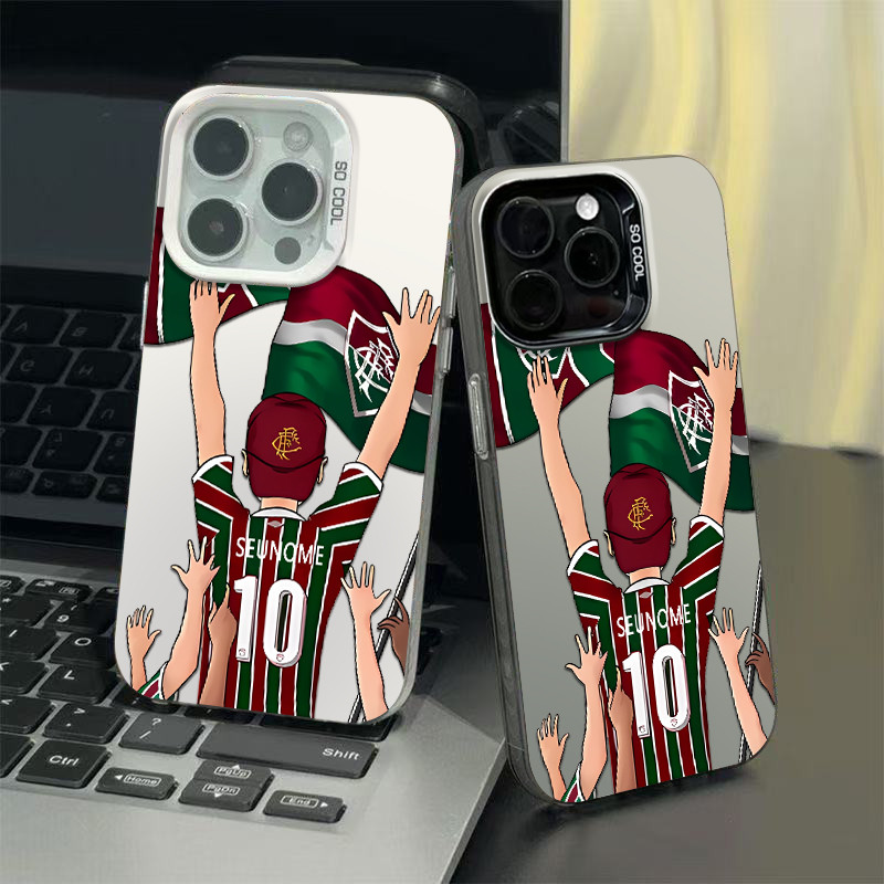 Capinha personalizada xiaomi redmi Note 12 13 11 9 10 11A 14C poco x6 pro redmi note 12 13 14 pro 5g capa fluminense em Oferta na Shopee