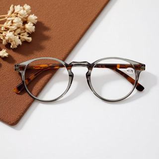 óculos de grau pra Perto de leitura +1,00 até +4,00 Armações Redondo femininos masculino unissex estilo e simples em Oferta na Shopee