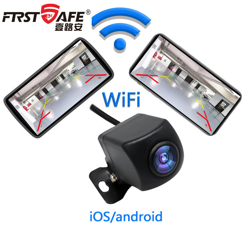 Câmera WiFi HD para Carro Câmera Sem Fio para Carro Conexão com APP Móvel com Função de Gravação