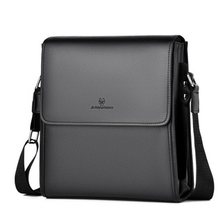 Bolsa de Ombro de Couro Masculina Moda Maleta Transversal