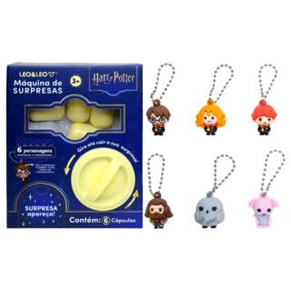 Máquina de Surpresas Harry Potter com 6 Personagens Leo&Leo Leonora - 10666 em Oferta na Shopee