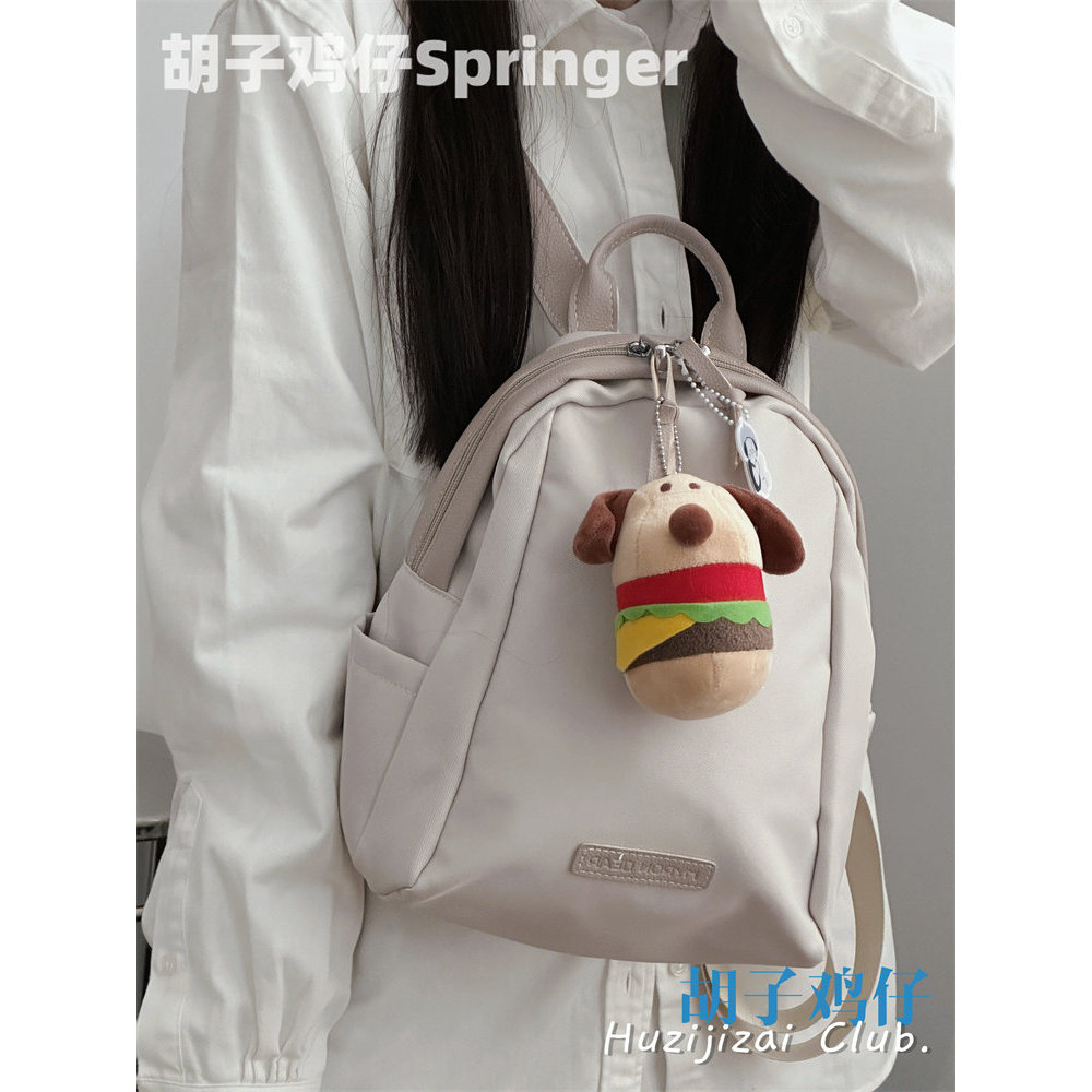 Único pequeno mochila feminina versão coreana ins estilo mochila pequena bolsa esportiva estudante universitário mochila