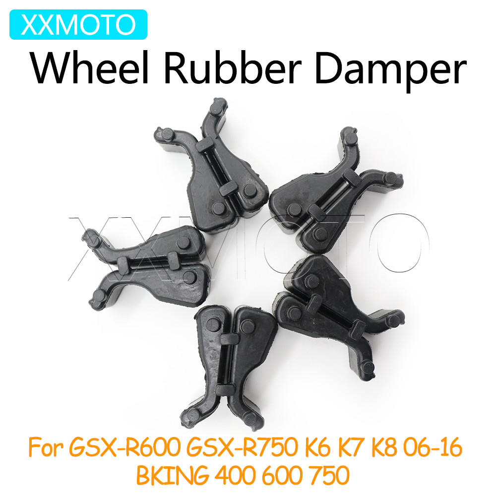 Para Suzuki GSXR600 GSXR750 K6 K7 K8 06-16 BKING 400 600 750 Cubo Da Motocicleta Amortecedor Roda Tambor Borracha Dentad