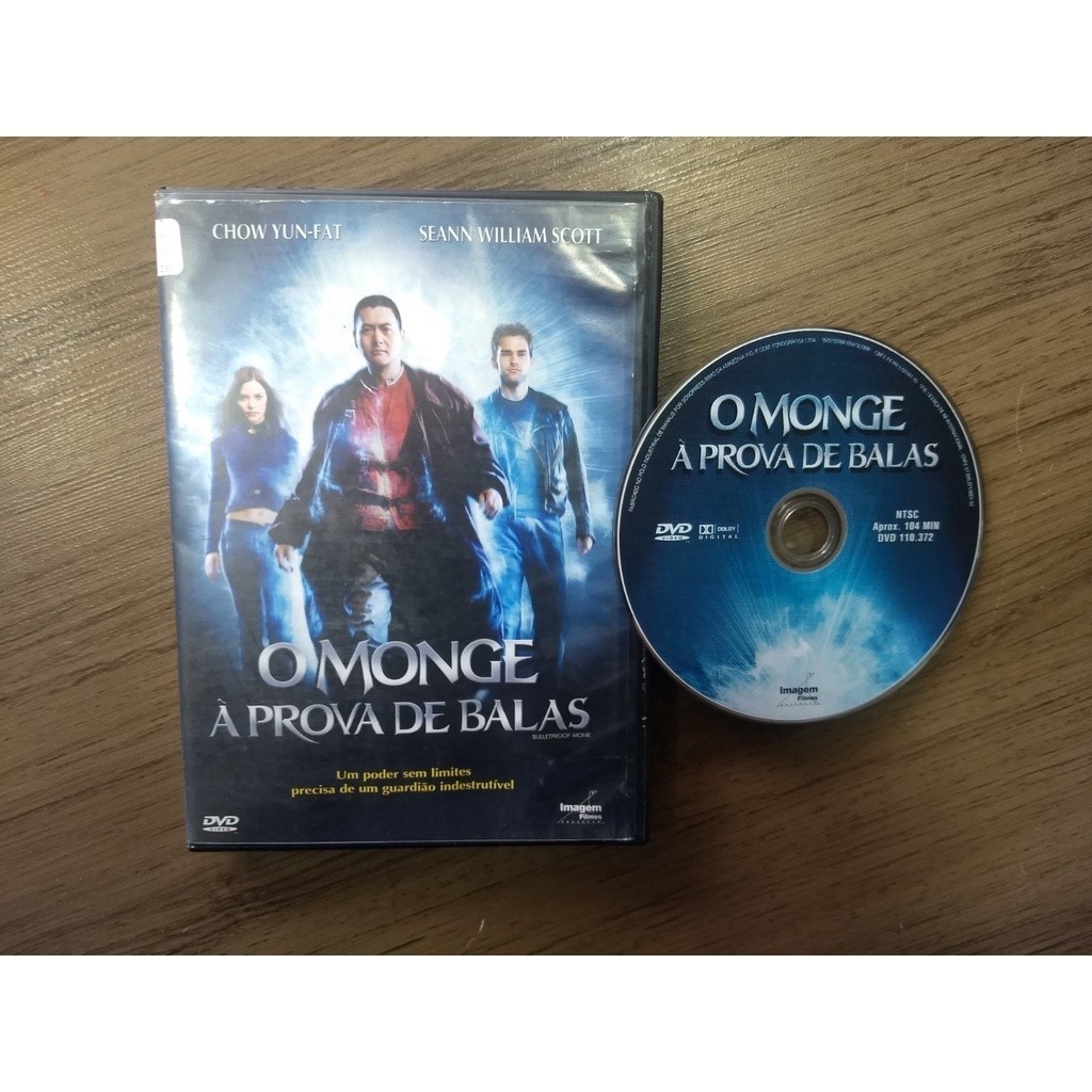 DVD O MONGE A PROVA DE BALAS - ORIGINAL