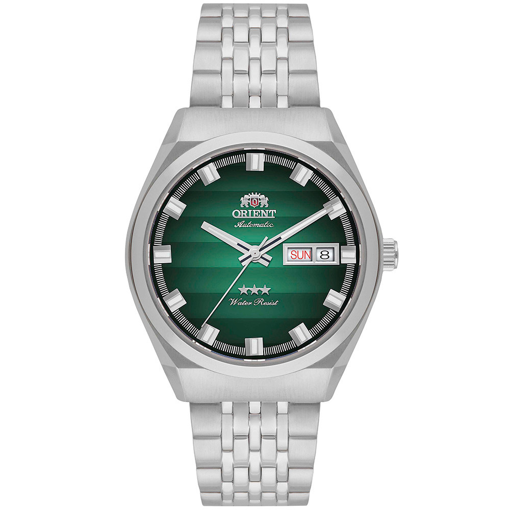 Relógio Orient Masculino Automático Heritage 3 Estrelas