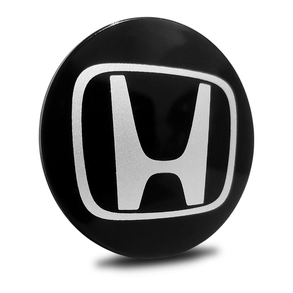 Calotinha Tampa Miolo de Roda Calota Meio Roda Honda Hrv Crv New Civic 69mm Preta