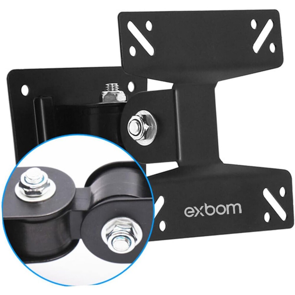 Suporte Para TV Fixo com Rotação 180º monitor 10" A 32"  SPTV-B100