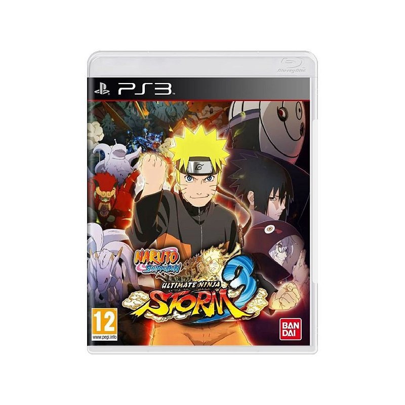 Jogo Naruto Shippuden Ultimate Ninja Storm 3 Full Burst - PS3 - Usado - Original