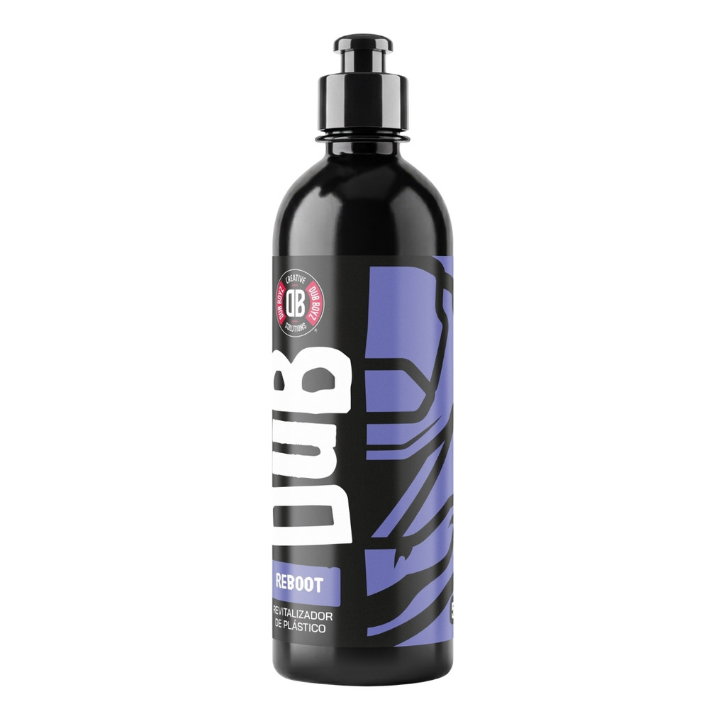 Imagem Revitalizador Plástico Reboot Dub Boyz 500ml SiO2 Brilho Proteção UV Hidrorrepelente Automotivo