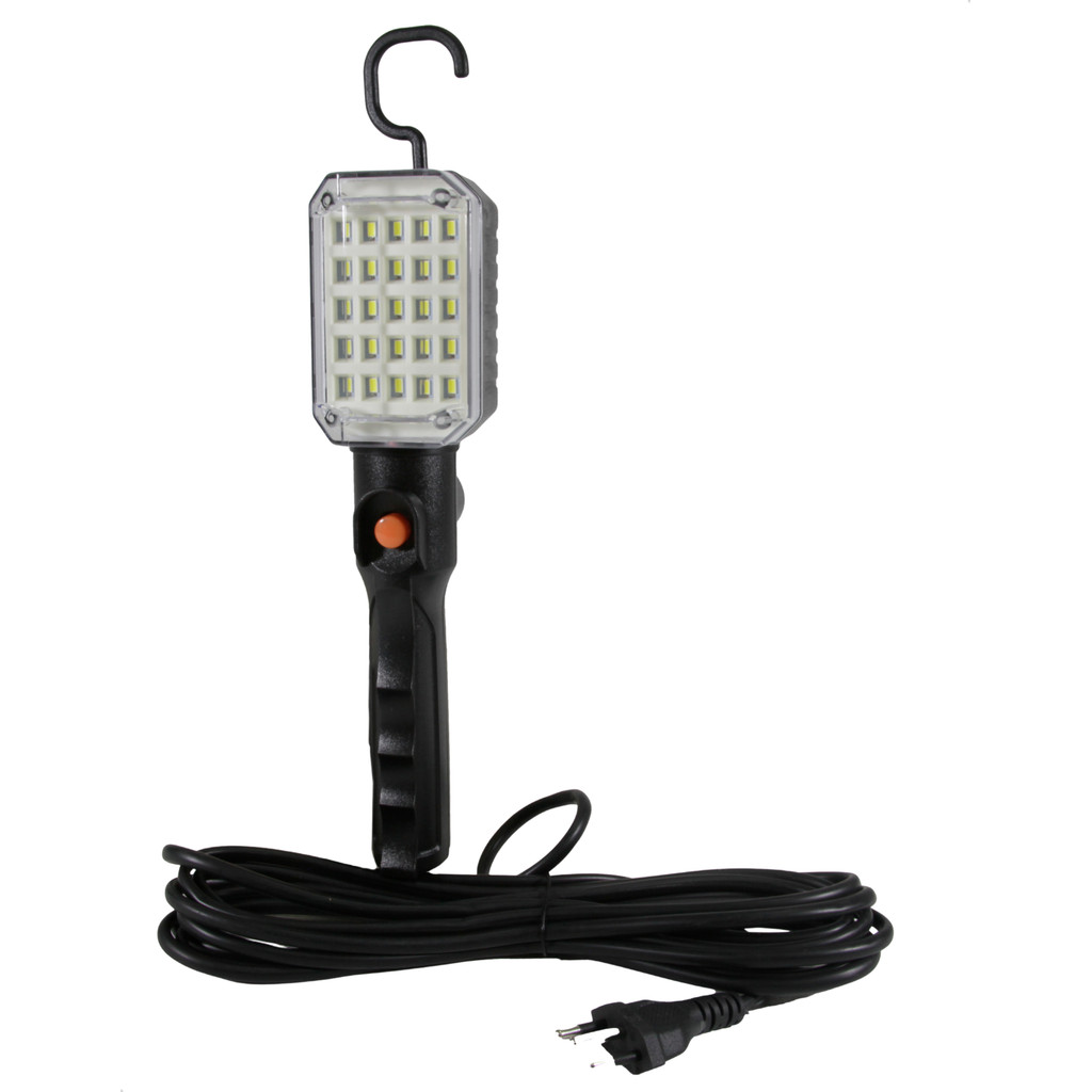 Pendente com Imã LED 25 SMD 700 Lúmens Plug Tomada 110V/220V Bivolt Cabo 5m Shocklight