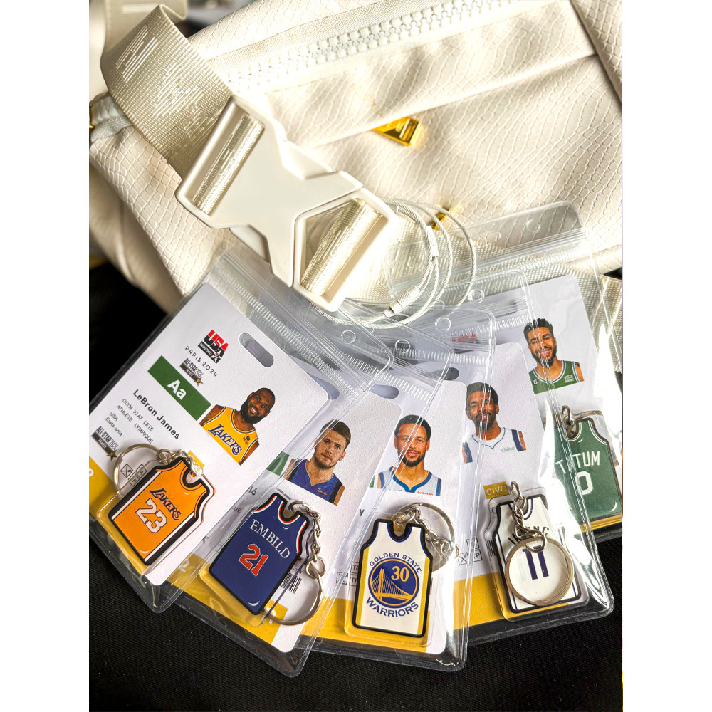 Kobe Irving camisa estrela cartão mochila pingente chaveiro equipe fã periférico criativo presente ornamentos