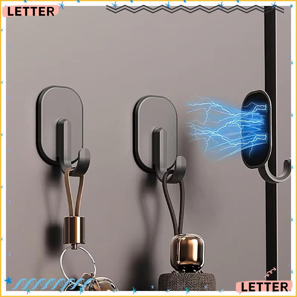 Carta 1/2/3/4 Pçs Gancho , De Parede Multiuso Resistente , Cabide De Chave Cabides De Banheiro