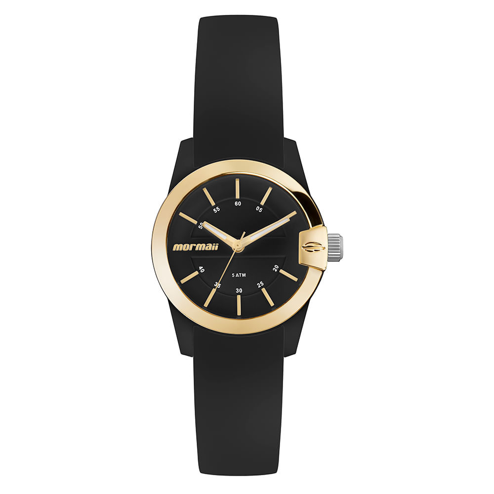 Relógio Mormaii Feminino Luau Preto - MO2036JG/8D