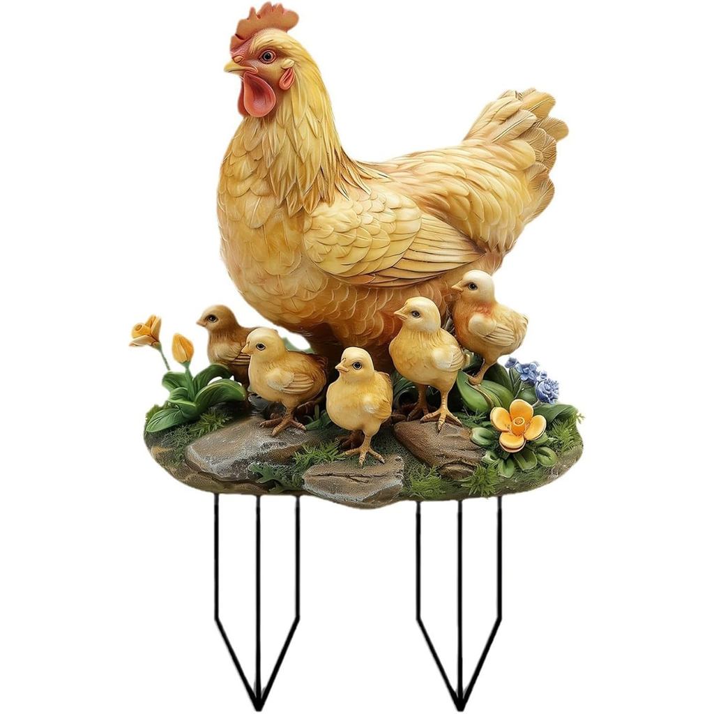 Estacas de Jardim em Acrílico Formato de Animais, Decorações Coloridas Jardim, Grandes Esculturas de Jardim em — R$ 126,44 em Shopee