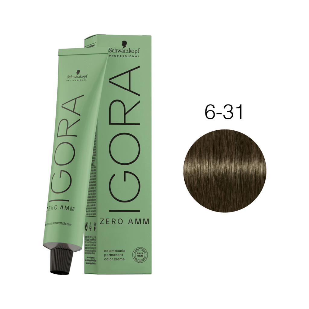 Tinta Igora Zero Amm 6.31 60ml