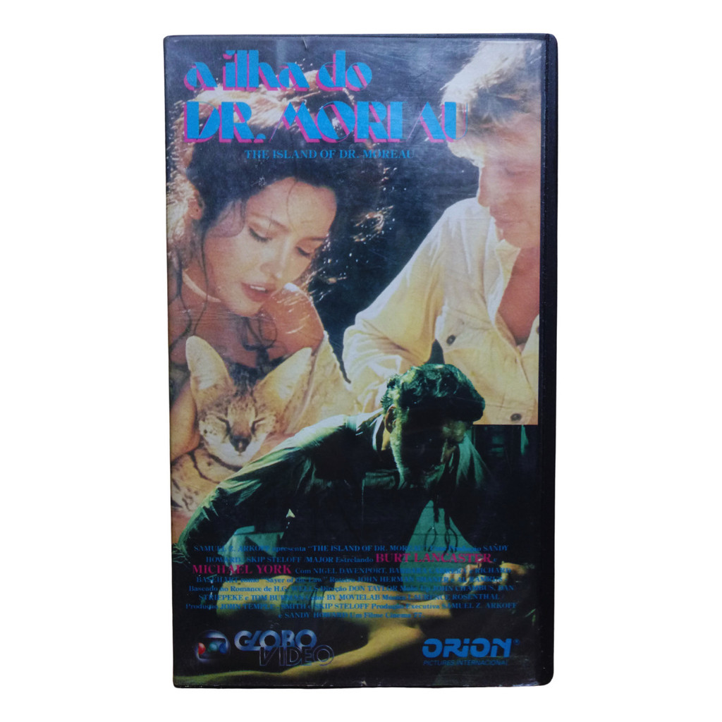 Vhs A Ilha Do Dr. Moriau - Burt Lancaster