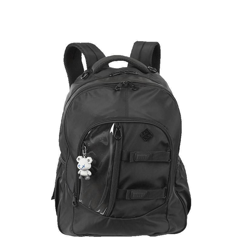 Mochila Grande 2 Compartimentos Sestini Studio - Preto em Oferta na Shopee