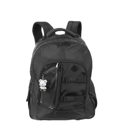 Mochila Grande 2 Compartimentos Sestini Studio - Preto