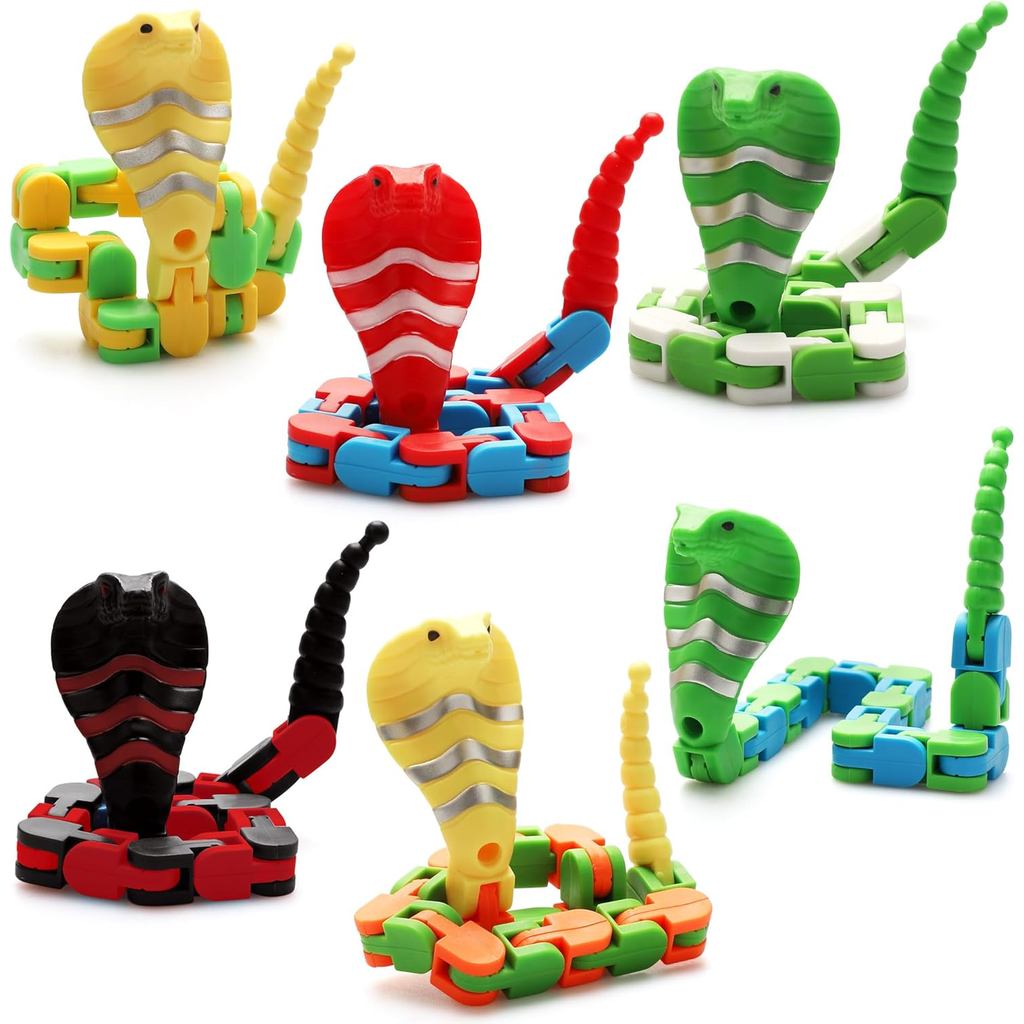 Brinquedo de Cobra Wacky Tracks, Brinquedos de Avião para Crianças, Brinquedos de Viagem para Crianças de 3-5 Anos, Ativ
